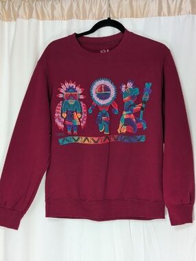 1995 Desert Impressions Sweatshirt With Painted Design